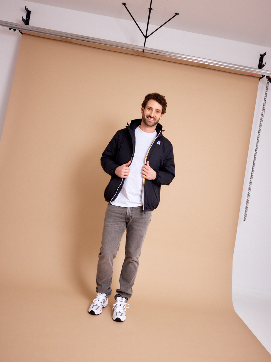 Heren shop the look van Kway, Levis en New Balance Zomer 2026 shoot 2