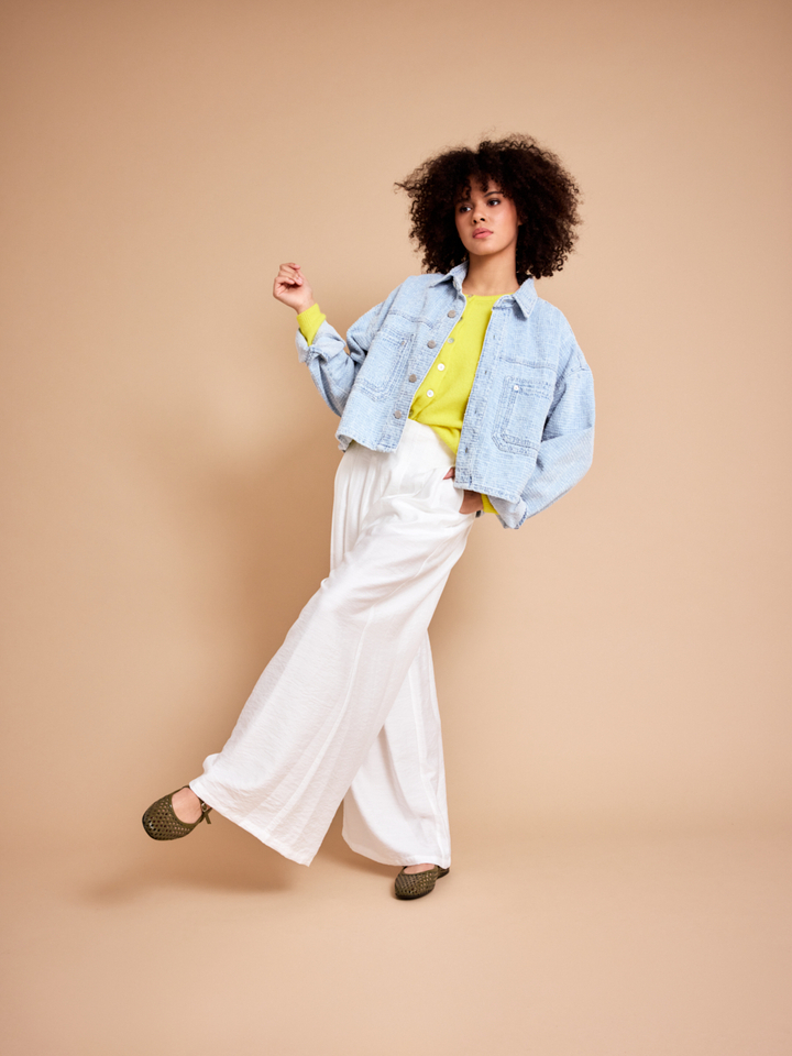 Dames shop the look van American Vintage, Ralph Lauren, Rotta, Homage, Withblack, Marrea en Eleh Zomer 2026 shoot 2