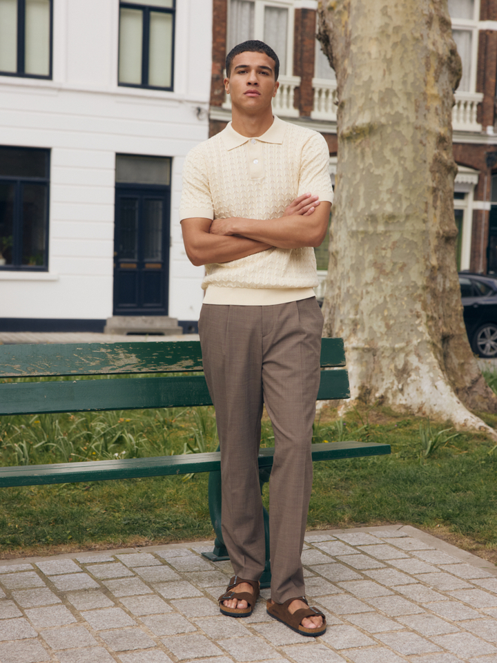 Heren | Shop the look van Selected, Mos Mosh, Philippe Model en Birkenstock | Zomer '26 | Premium Lab/Bekult Shoot