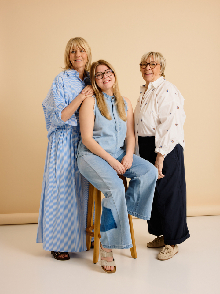 Dames | shop the look van Rabens Saloner, Birkenstock, Max Mara Weekend, Rue de Tokyo, Rae & Bibi Lou | Zomer '26 | Moederdagshoot