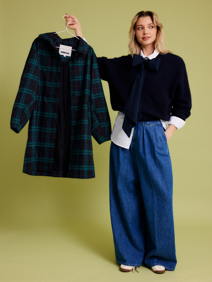 Dames shop the look van Bellerose, Closed, Essentiel, K&J, Clio Goldbrenner en Puraai Zomer 2026 shoot 1