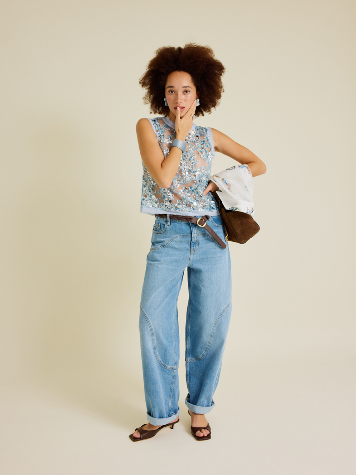 Dames | shop the look van Baum und Pferdgarten, Munthe, Odare, K&J en Laurence Delvallez | Winter '26 | Shop the look high summer