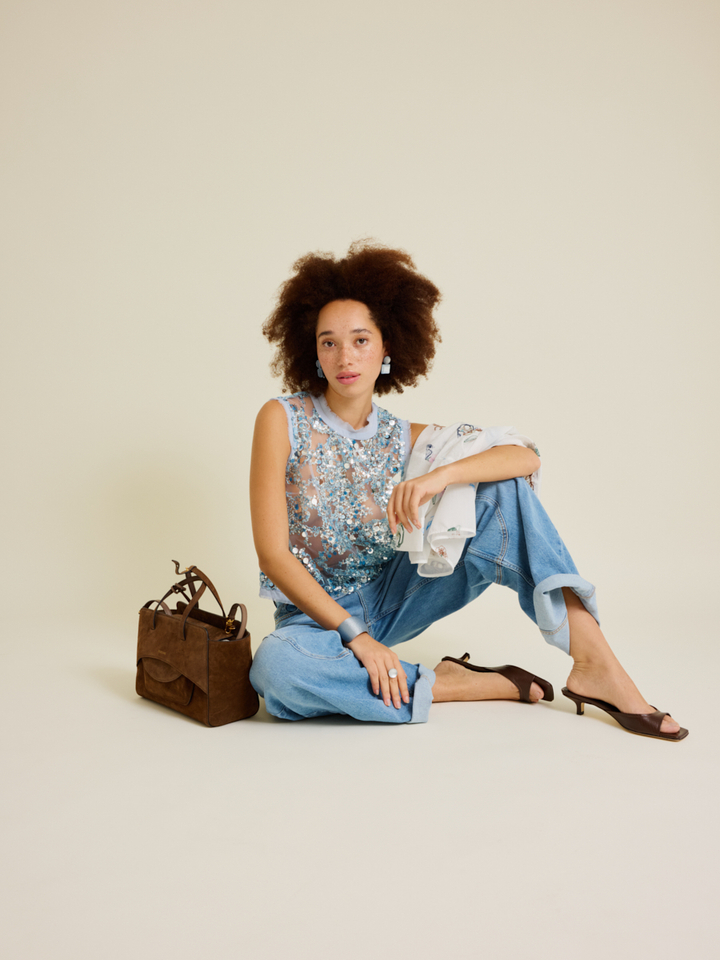 Dames | shop the look van Baum und Pferdgarten, Munthe, Odare, K&J en Laurence Delvallez | Winter '26 | Shop the look high summer