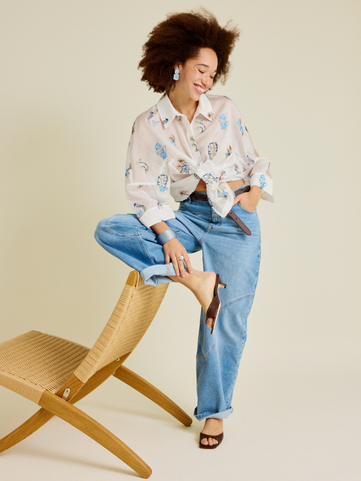 Dames | shop the look van Baum und Pferdgarten, Munthe, Odare, K&J en Laurence Delvallez | Winter '26 | Shop the look high summer