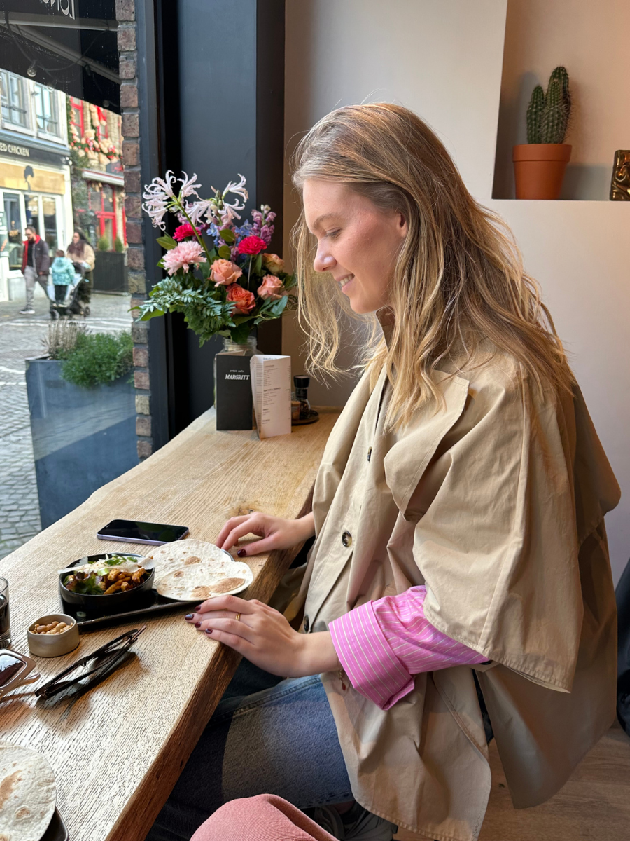 Dames | shop the look van Liu Jo, Numph, Bellerose, New Balance en MP Denmark | Zomer '26 | Deleye Creators