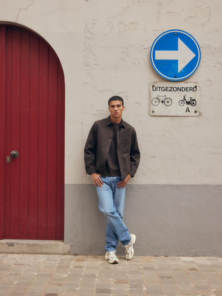 Heren | Shop the look van APC, NN07, Bellerose en New Balance | Zomer '26 | Premium Lab/Bekult Shoot