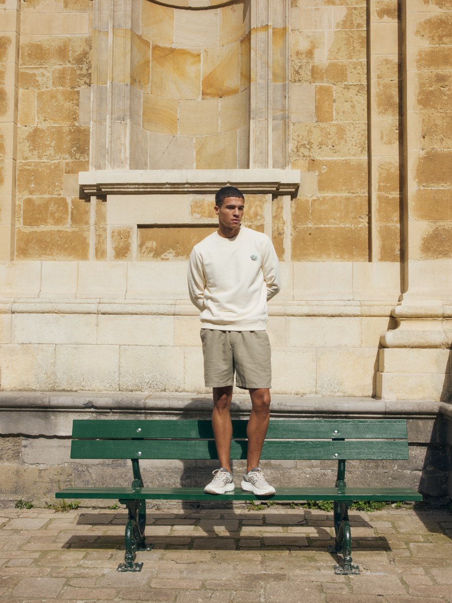 Heren | Shop the look van Les Deux, Mos Mosh en New Balance | Zomer '26 | Premium Lab/Bekult Shoot