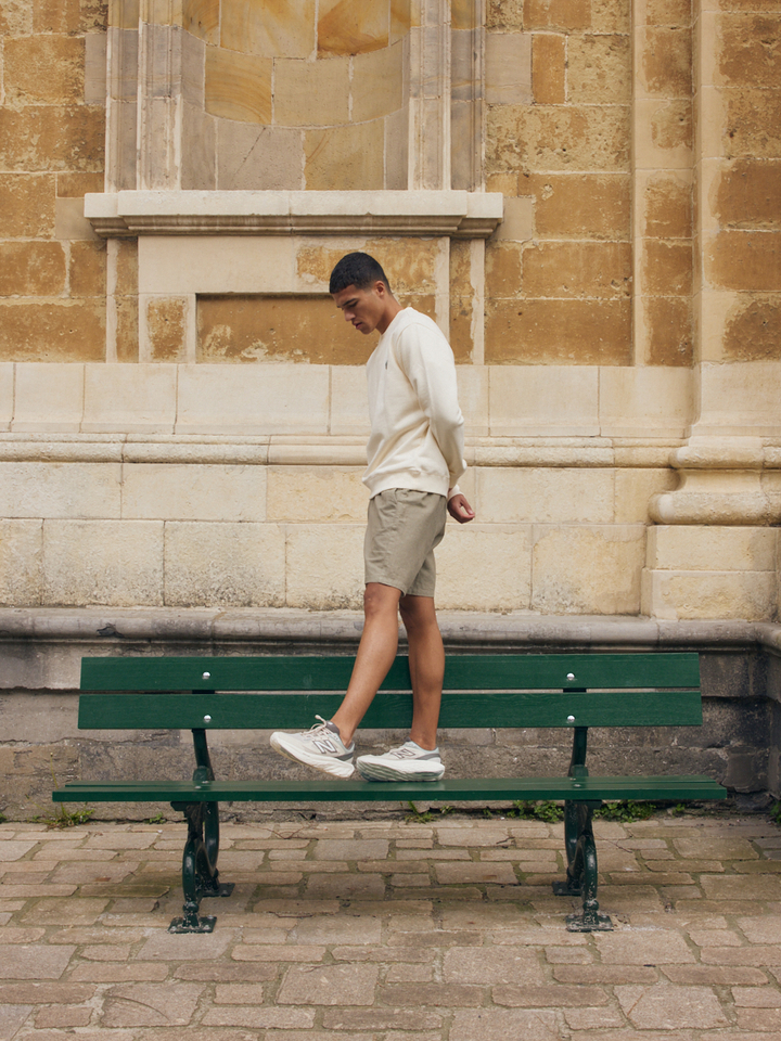 Heren | Shop the look van Les Deux, Mos Mosh en New Balance | Zomer '26 | Premium Lab/Bekult Shoot