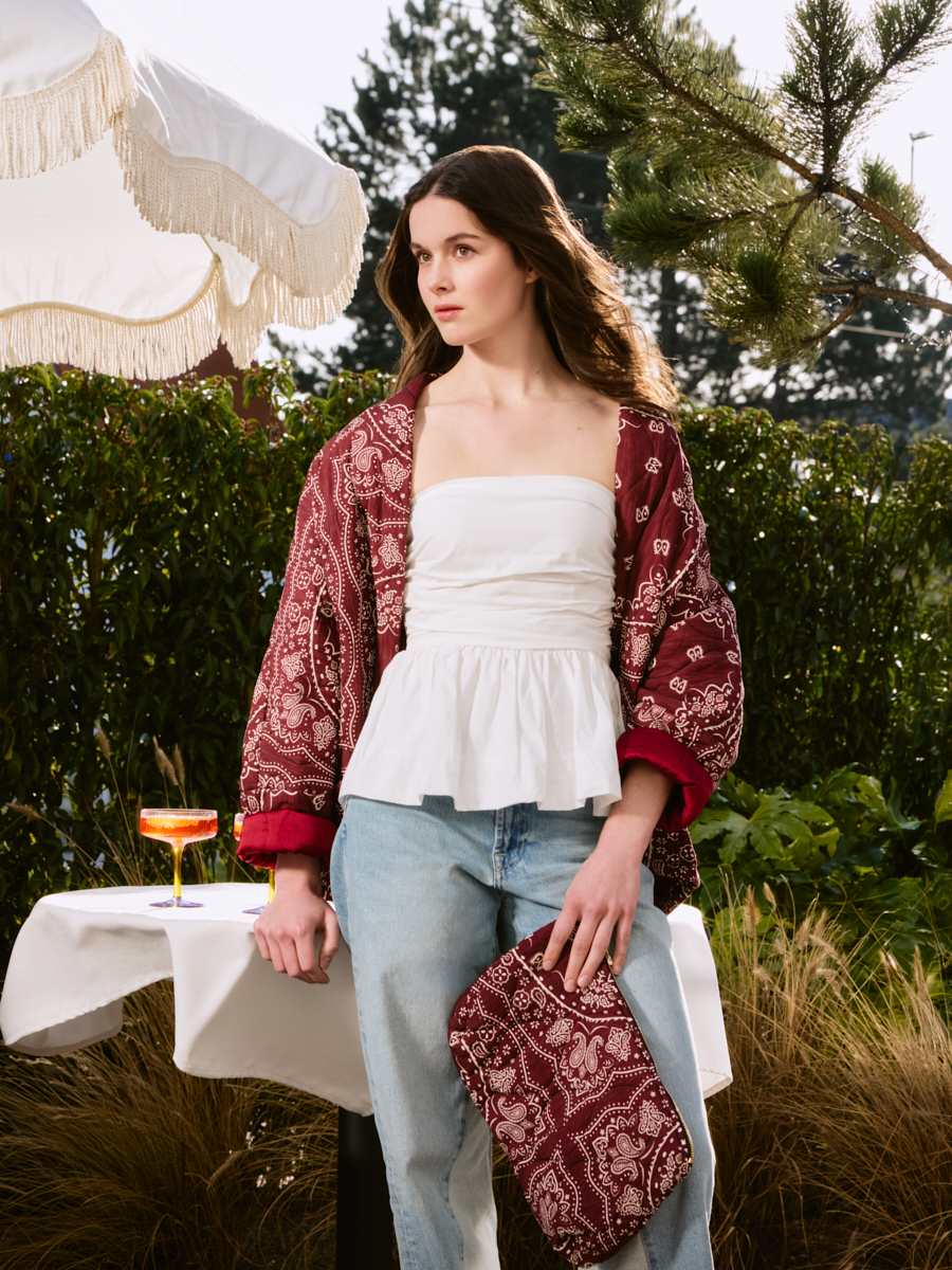 Dames shop the look van For all Mankind en Hidesins Zomer 2026 Villa Bonnie