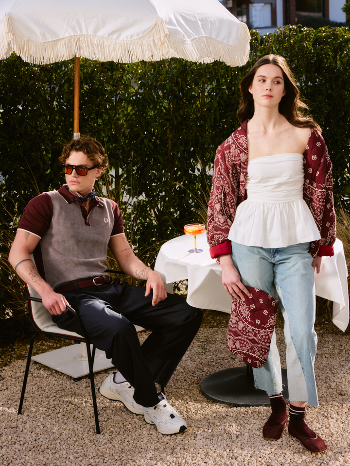 Dames shop the look van For all Mankind en Hidesins Zomer 2026 Villa Bonnie