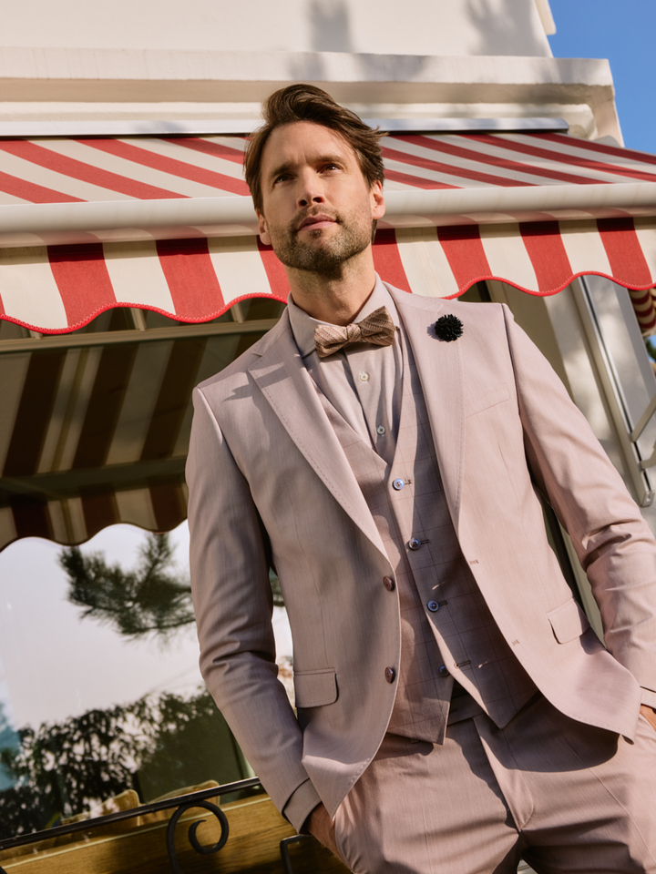 Heren shop the look van Digel, Fakts, La Boucle en Rossano Bisconti Zomer 2026 Villa Bonnie