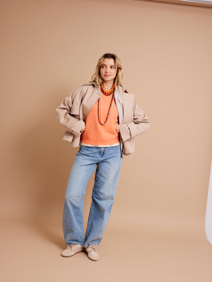 Dames shop the look van American Vintage, Numph, Selected, Ellen Beeckmans, Withblack en Posa Zomer 2026 shoot 1