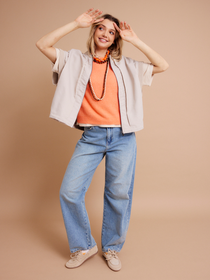 Dames shop the look van American Vintage, Numph, Selected, Ellen Beeckmans, Withblack en Posa Zomer 2026 shoot 1