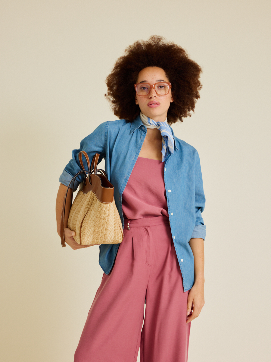 Dames | shop the look van BA&SH, Aspesi, Birkenstock, Via Mailbag en Frank and Lucie | Zomer '26 | Shop the look high summer