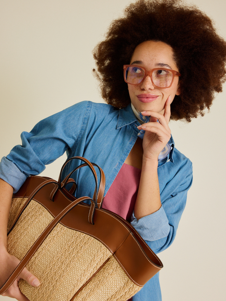 Dames | shop the look van BA&SH, Aspesi, Birkenstock, Via Mailbag en Frank and Lucie | Zomer '26 | Shop the look high summer