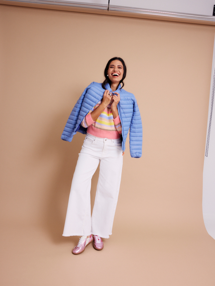 Dames shop the look van Clio en Laurence Delvallez Zomer 2026 shoot 1