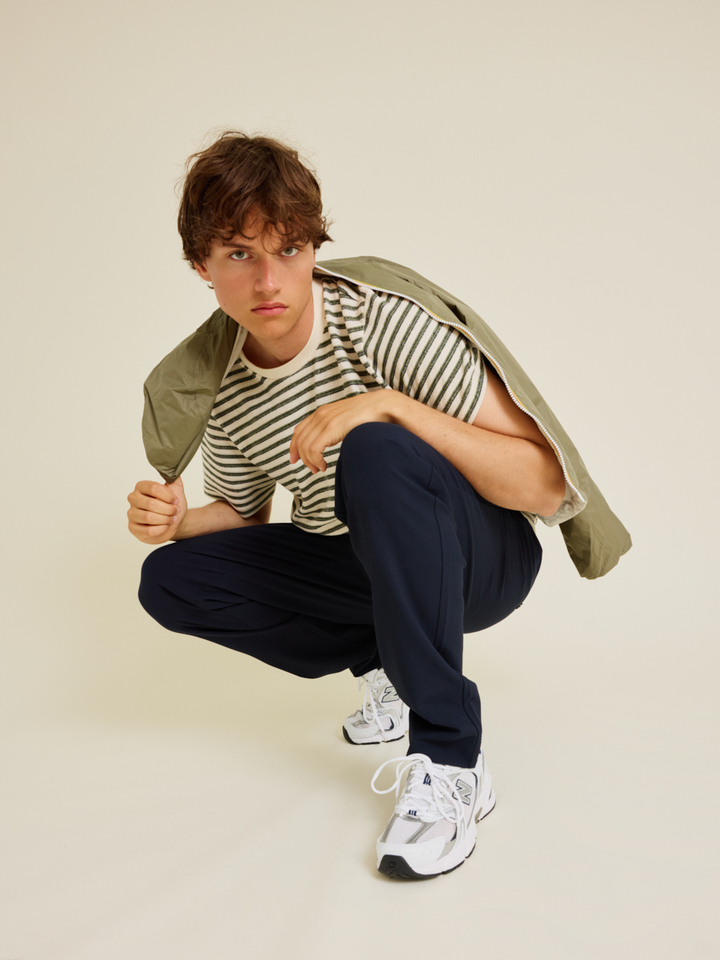 Heren | shop the look van Selected, Plain, K-Way en New Balance | Zomer '26 | Shop the look high summer