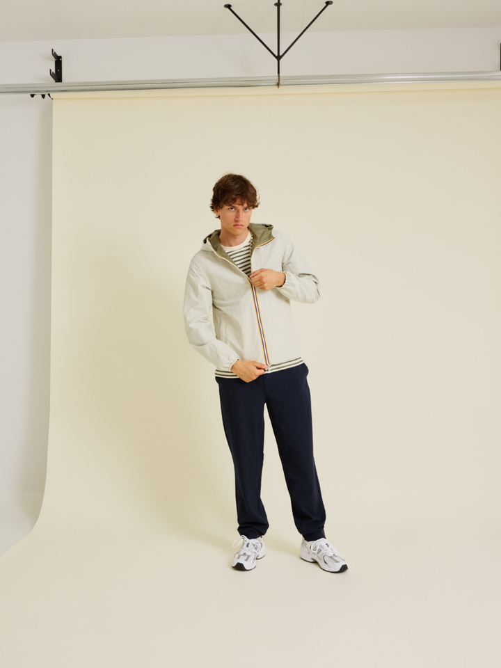 Heren | shop the look van Selected, Plain, K-Way en New Balance | Zomer '26 | Shop the look high summer