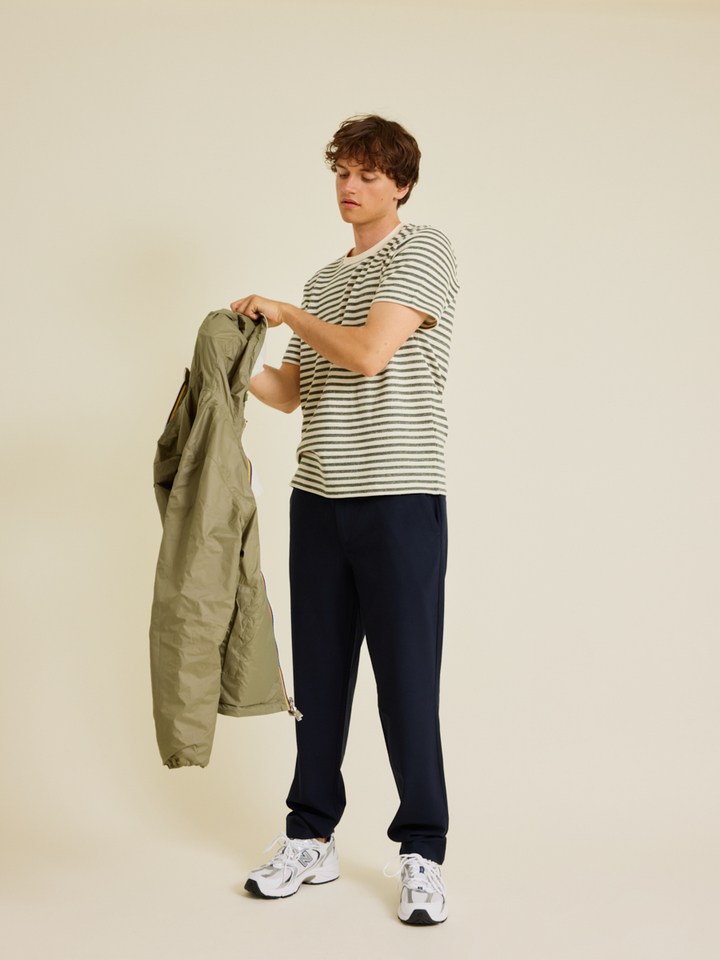 Heren | shop the look van Selected, Plain, K-Way en New Balance | Zomer '26 | Shop the look high summer
