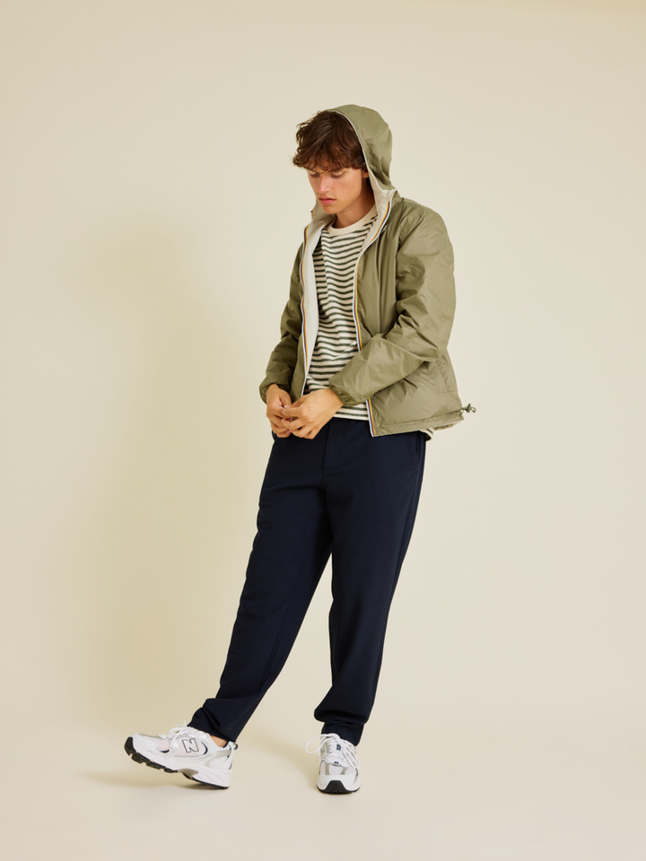Heren | shop the look van Selected, Plain, K-Way en New Balance | Zomer '26 | Shop the look high summer