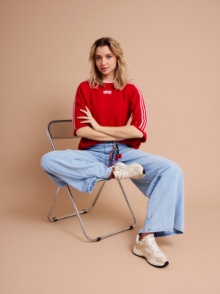 Dames shop the look van American Vintage, Bellerose, K&J, Mercer, Selected, Loïs en Hidesins Zomer 2026 shoot 1