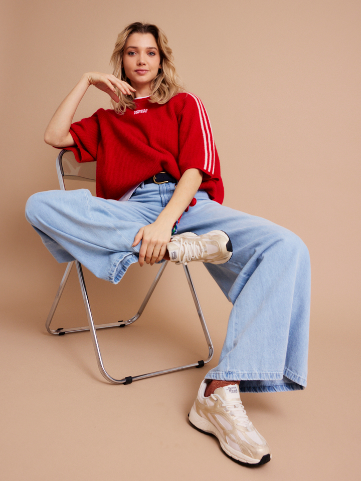 Dames shop the look van American Vintage, Bellerose, K&J, Mercer, Selected, Loïs en Hidesins Zomer 2026 shoot 1