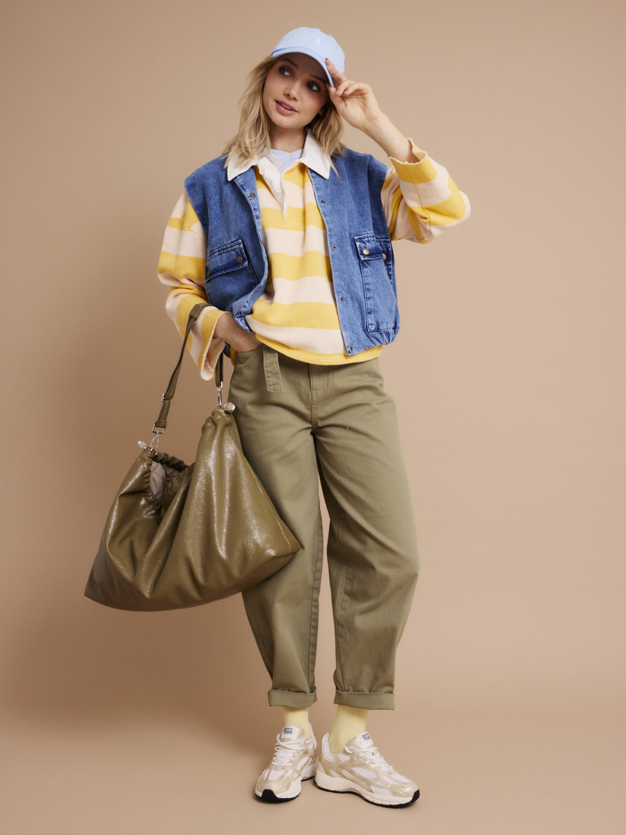 Dames shop the look van Bellerose, By Bar, Ichi, Mercer, Ralph Lauren en Mp Denmark Zomer 2026 shoot 1