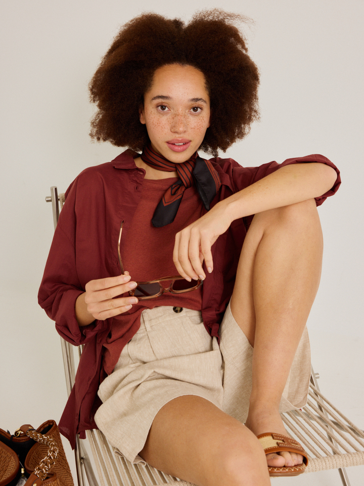 Dames | shop the look van MSCH Copenhagen, Bellerose, Les Soeurs, Frank and Lucie, March 23 en Selected | Zomer '26 | Shop the look high summer