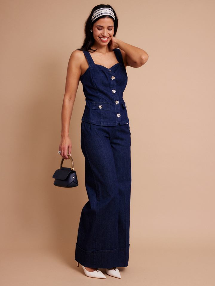Dames shop the look van Caroline Biss, Laurence Delvallez en Twinset Zomer 2026 shoot 1