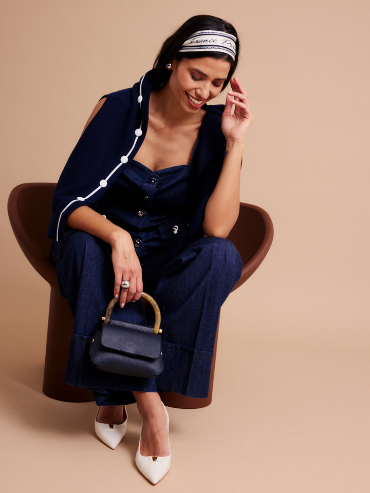 Dames shop the look van Caroline Biss, Laurence Delvallez en Twinset Zomer 2026 shoot 1