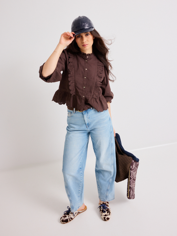 Dames shop the look van By Bar, Neo Noir, Suncoo, Aokyanos, K&J, Bellerose, Marrea en Mon Frac Zomer '26 Shop The look 3 SS26