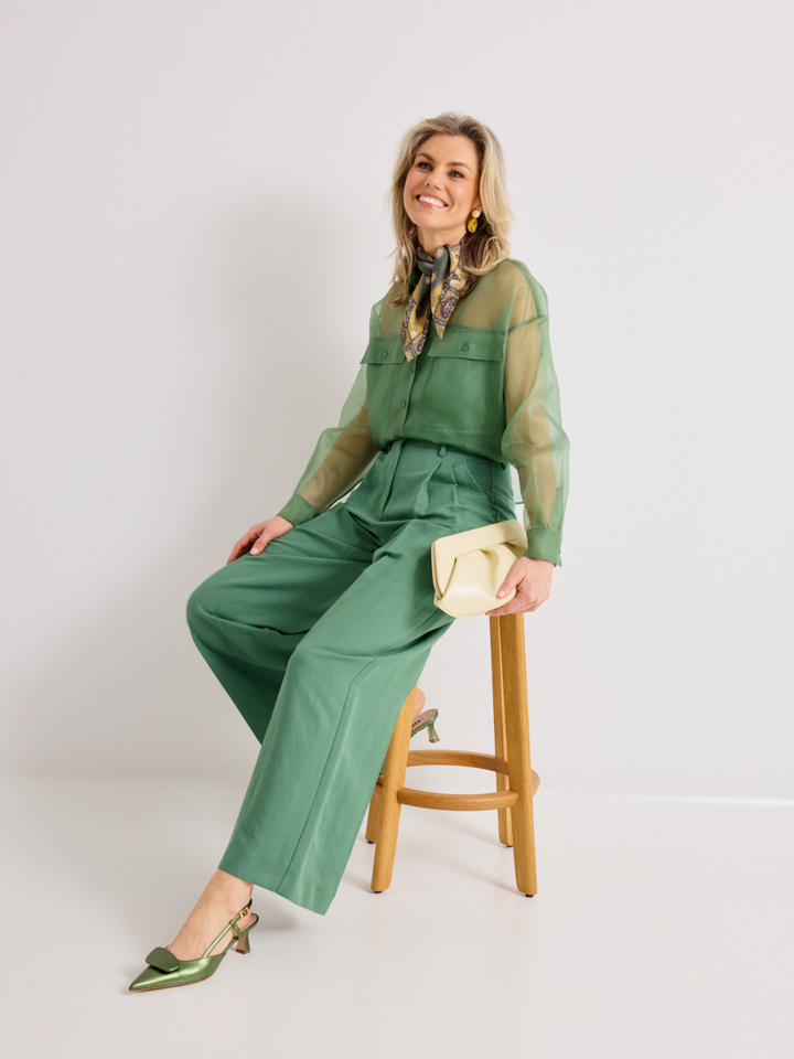Dames shop the look van Max Mara, Les Cordes, Laurence Delvallez, Natan edition 5, Themoirè en Angelo de Lombardi Zomer '26 Shop The look 3 SS26