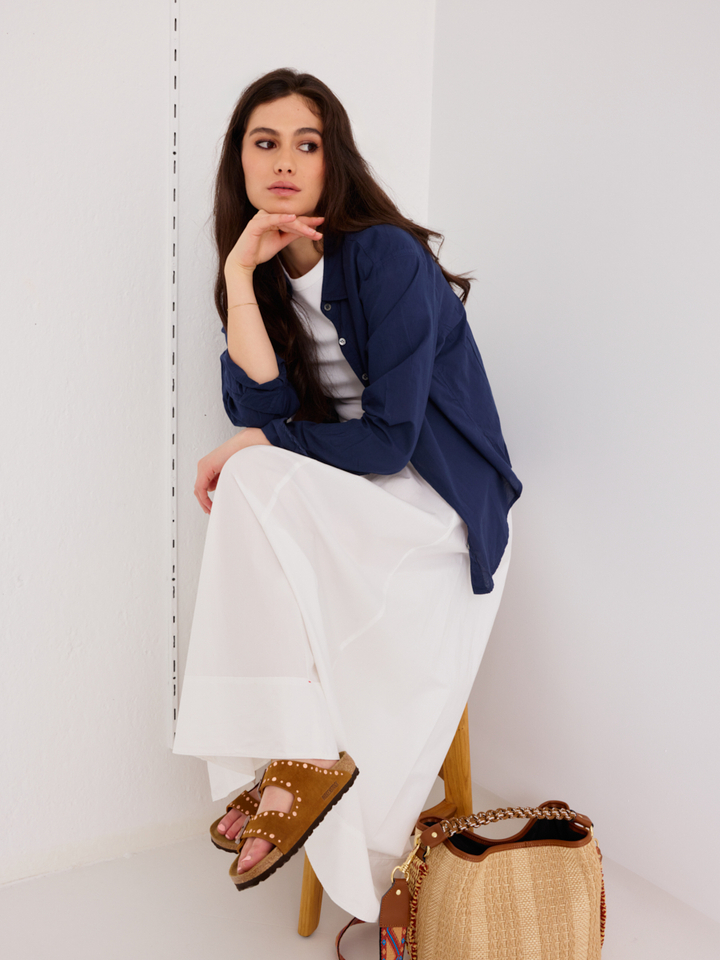 Dames shop the look van Club l’avenir, Xirena, Via Mailbag en Birkenstock Zomer '26 Shop The look 3 SS26