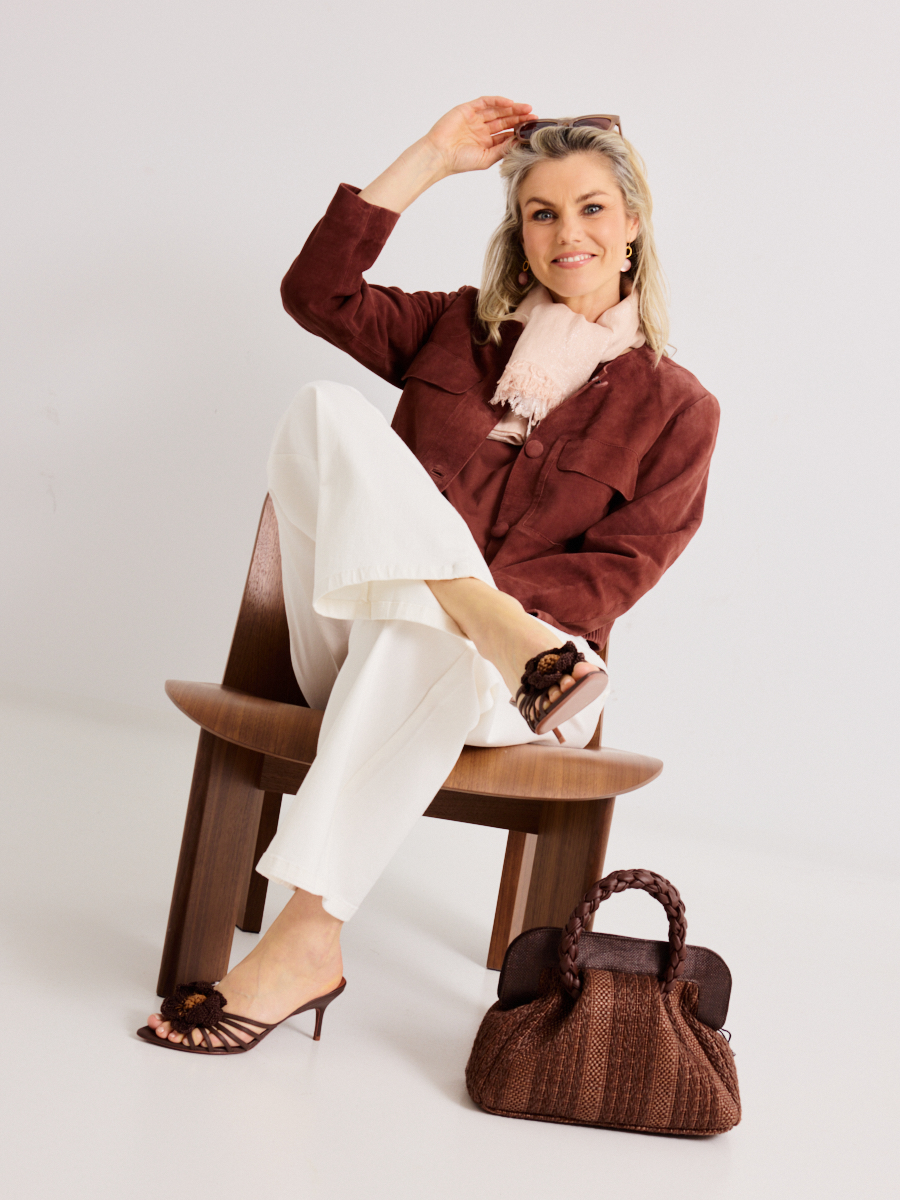 Dames shop the look van Xandres, Han, Via Mailbag, Lola Cruz, Komono, Les Cordes en Laurence Delvallez Zomer '26 Shop The look 3 SS26