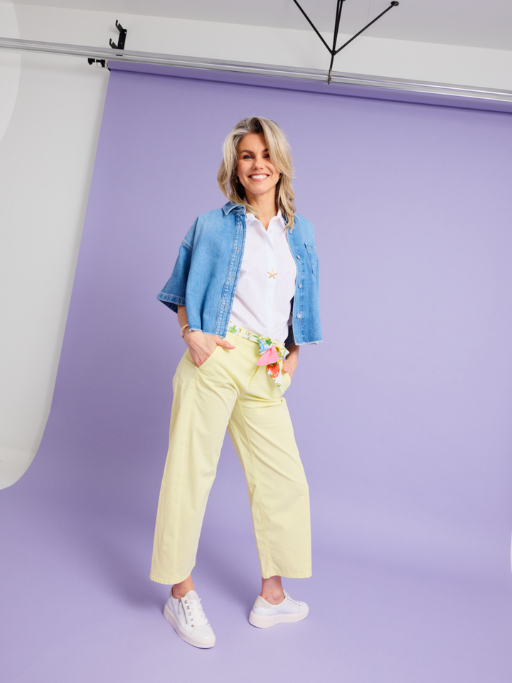 Dames shop the look van Caroline Biss, Raffaello Rossi, Cambio, DL Sport, Liu Jo en Bandhu Zomer '26 Shop The look 3 SS26