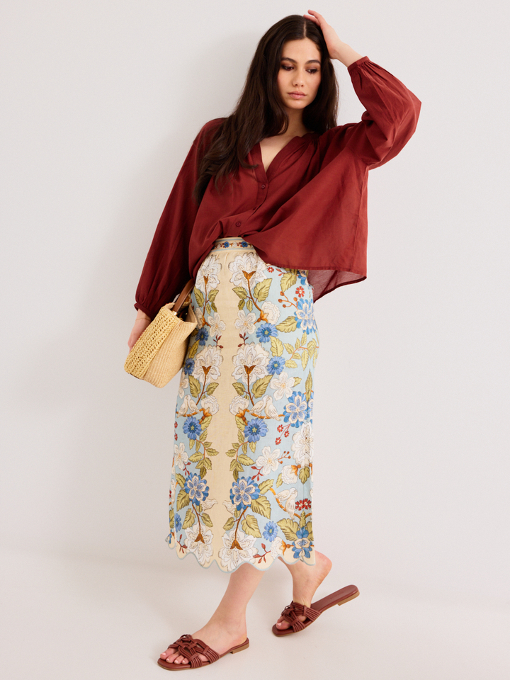 Dames shop the look van Vanessa Bruno, Farm Rio, Via Mailbag en March 23 Zomer '26 Shop The look 3 SS26